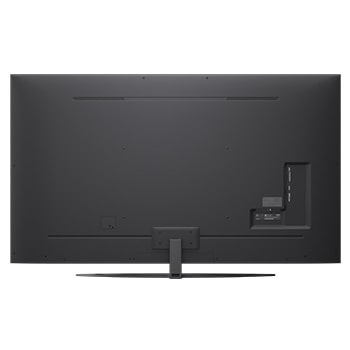 LG TV-scherm met een AI Magic Remote op de voorgrond. De AI-knop is gemarkeerd en een tekstballon toont tekst, stel een film voor die ik leuk vind. Op het scherm zien we het gebruikerspictogram E, dat aangeeft hoe AI Voice ID in staat was om te identificeren welke gebruiker het was en gepersonaliseerde aanbevelingen te geven op basis van alleen hun stem.