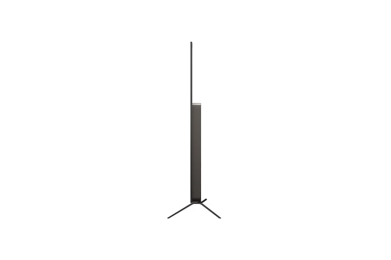 Zijaanzicht van LG OLED AI B5 4K Smart TV.