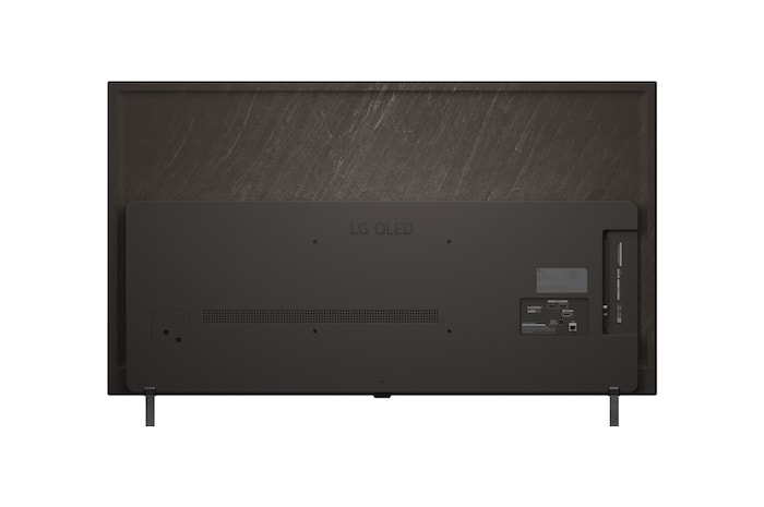 Achteraanzicht van LG OLED AI B5 4K Smart TV.