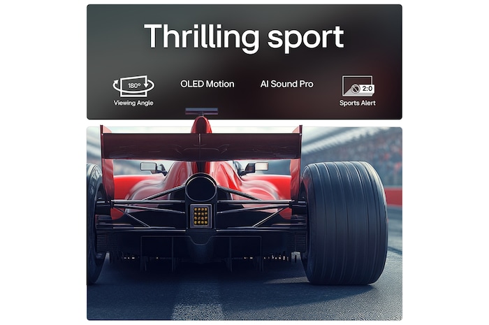 LG 77 inch LG OLED AI B5 4K Smart TV 2025, OLED77B56LA