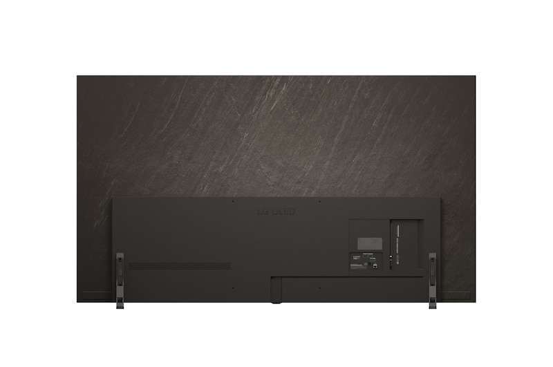 Achteraanzicht van LG OLED AI B5 4K Smart TV.