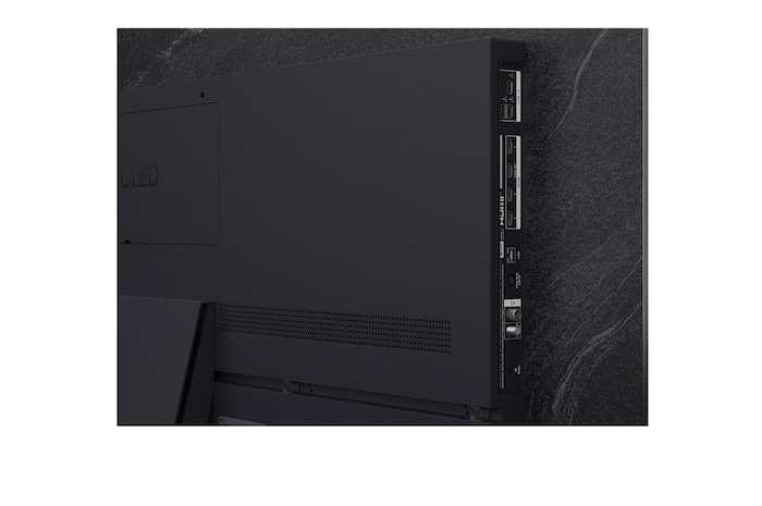 Achteraanzicht interface