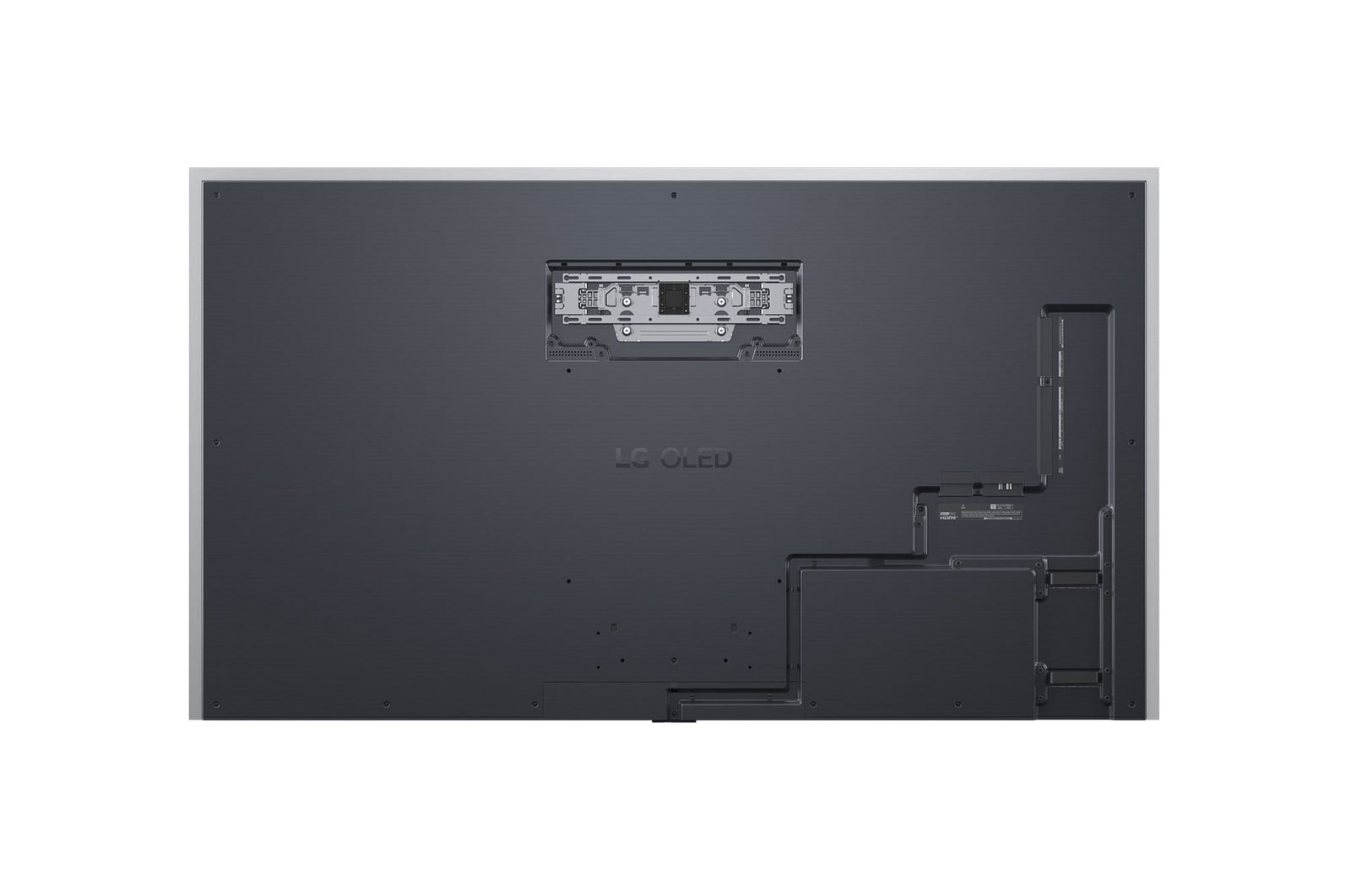 Op een LG OLED TV-scherm is de webOS 25-startpagina gevuld met apps en entertainmentcontent. Bij de tv zit de LG AI Magic Remote, de AI-knop wordt gemarkeerd alsof deze door de stem van de gebruiker wordt geactiveerd. Ernaast staat een tekstballon, die overschakelt naar mijn account. De korte tekst legt uit hoe gebruikers nu hun stem kunnen synchroniseren met hun persoonlijke profiel voor eenvoudiger navigatie en gepersonaliseerde aanbevelingen.