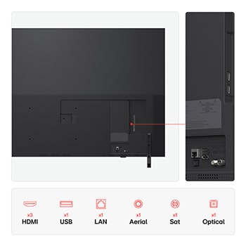 LG 65 inch LG QNED82 AI 4K Smart TV 2025, 65QNED82A6B