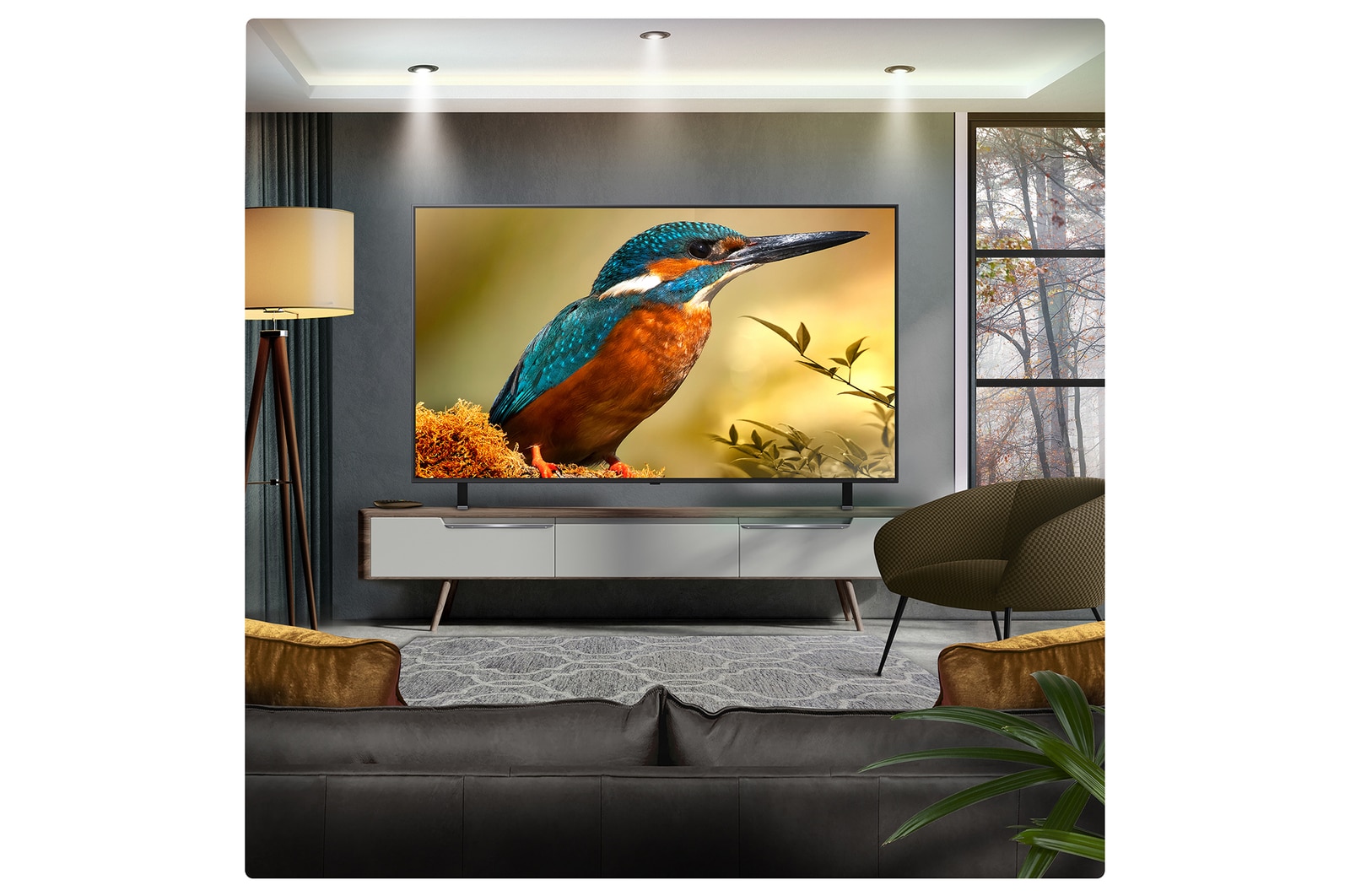 LG 75 inch LG QNED evo AI QNED85 MiniLED 4K Smart TV 2025, 75QNED85A6C