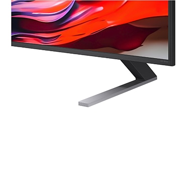 Papegaai op een boomtak in levendige kleur. De titel bespreekt hoe LG Al Picture Pro indrukwekkende visuele verbeteringen maakt in de resolutie, helderheid en diepte van de scene.