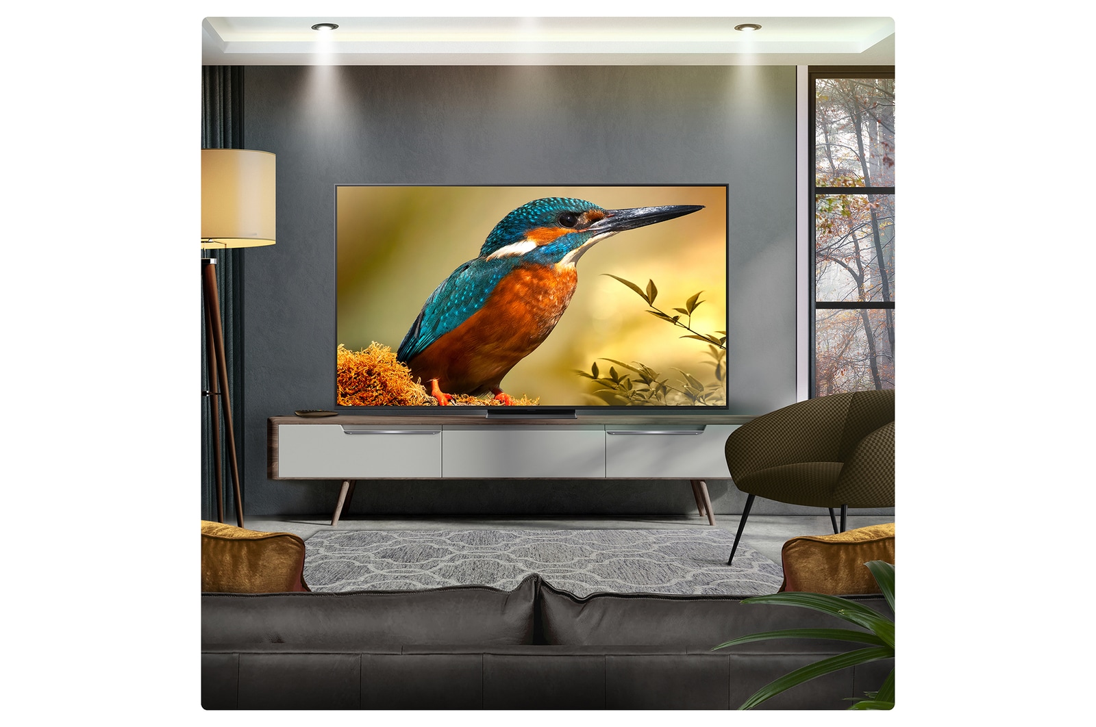 LG 75 inch LG QNED evo AI QNED86 MiniLED 4k Smart TV 2025, 75QNED86A6A