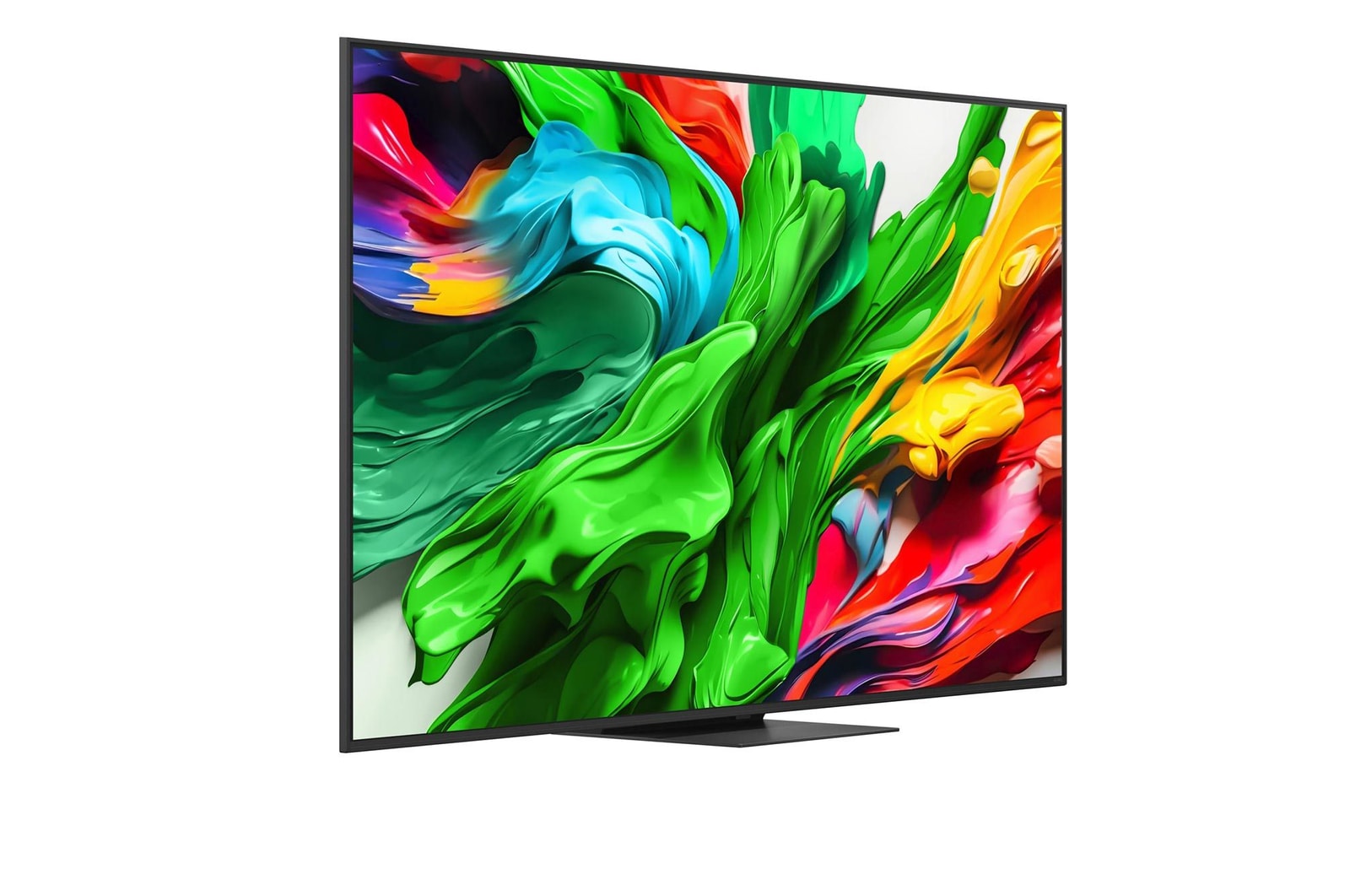 Achteraanzicht van LG QNED evo TV