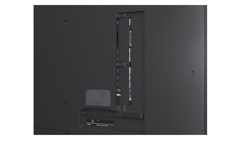 Achteraanzicht interface