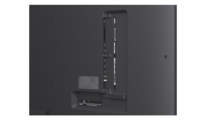 Achteraanzicht interface