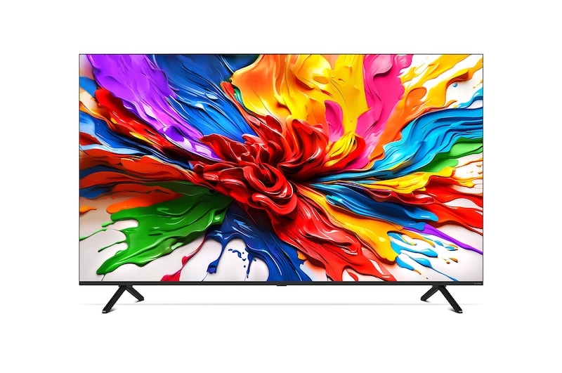 Achteraanzicht van LG QNED evo QNED92 TV.