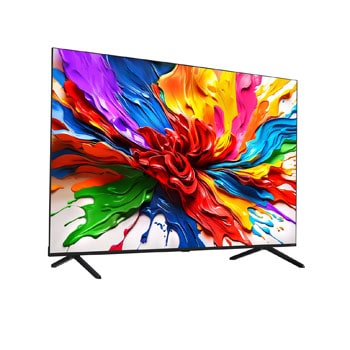 Verf spat in verschillende kleuren op van de vloer. Intertrek-certificering met onafhankelijke tests onder de afbeelding. De titel bespreekt de nieuwe en unieke brede kleurengammatechnologie van LG die je levendige kleuren op je scherm laat zien.