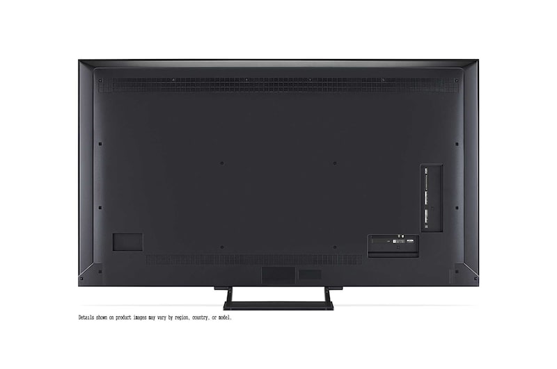 Papegaai op een boomtak in levendige kleur. De titel bespreekt hoe LG Al Picture Pro indrukwekkende visuele verbeteringen maakt in de resolutie, helderheid en diepte van de scene.