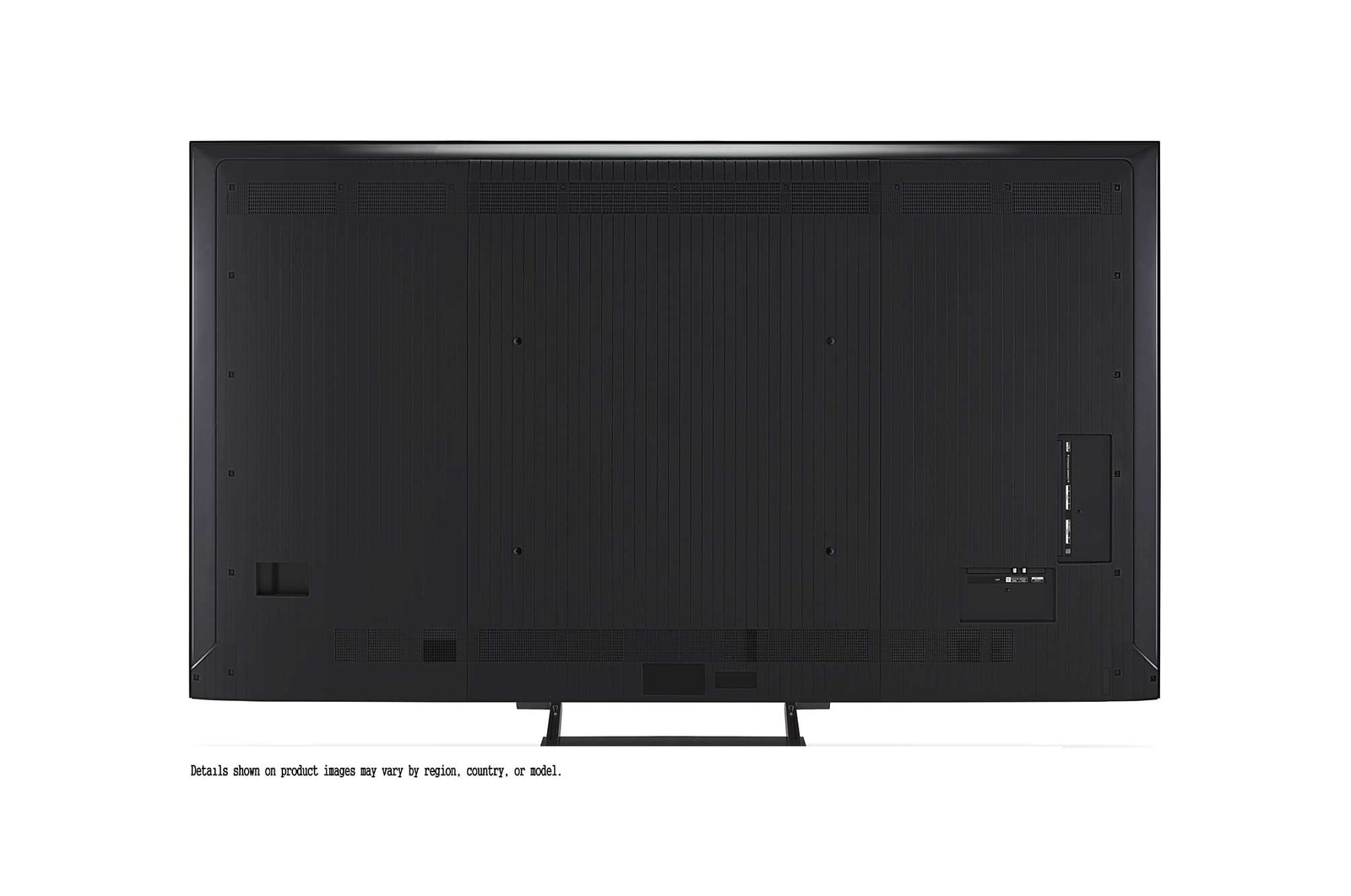 Papegaai op een boomtak in levendige kleur. De titel bespreekt hoe LG Al Picture Pro indrukwekkende visuele verbeteringen maakt in de resolutie, helderheid en diepte van de scene.