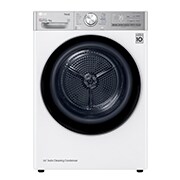 Voorkant van 9kg Droger RH90V9AV2QR Wit | 6 Motion DD | ThinQ | Auto Cleaning Condenser - RH90V9AV2QR