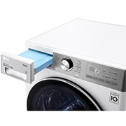LG 9kg Droger  Wit | 6 Motion DD | ThinQ | Auto Cleaning Condenser, RH90V9AV2QR