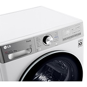 LG 9kg Droger  Wit | 6 Motion DD | ThinQ | Auto Cleaning Condenser, RH90V9AV2QR