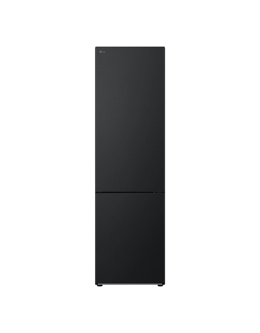 Voorkant van 387L Koelkast en vriezer Zwart | DoorCooling+™ | FRESHConverter™ | Smart Inverter Compressor™