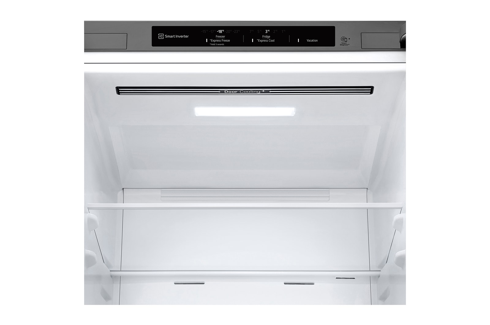 LG 387L Koelkast en vriezer GBV22NCCPY Silver | DoorCooling<sup>+</sup>™ | FRESHConverter™ | Smart Inverter Compressor™ | LG NL, GBV22NCCPY
