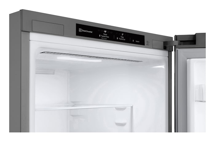 LG 387L Koelkast en vriezer Zilver | DoorCooling+™ | FRESHConverter™ | Smart Inverter Compressor™, GBV22NCCPY