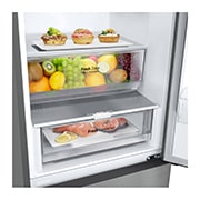 LG 387L Koelkast en vriezer GBV22NCCPY Silver | DoorCooling<sup>+</sup>™ | FRESHConverter™ | Smart Inverter Compressor™ | LG NL, GBV22NCCPY