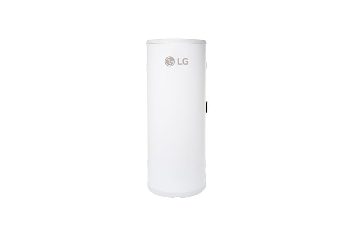 Front view of LG Air to Water Heat Pumps Water Tank 