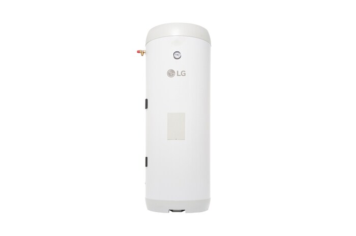 Front view of LG Air to Water Heat Pumps Water Tank