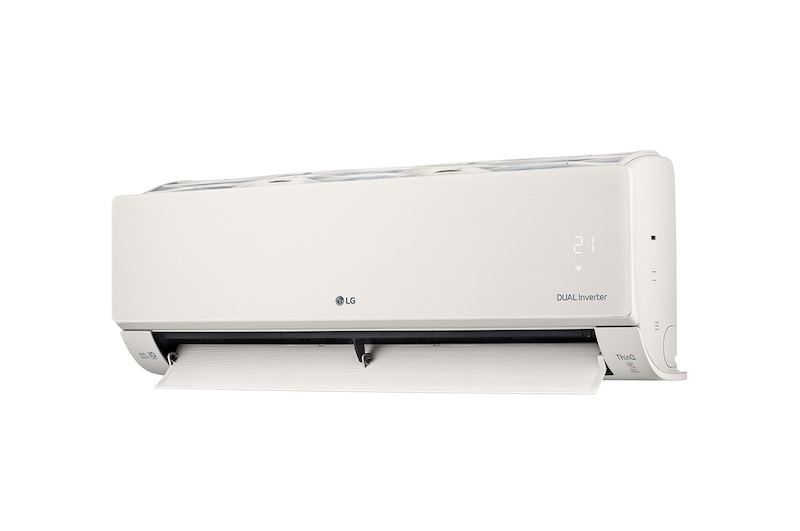 LG 2.5kW, ARTCOOL Airconditioning - Beige. Dual Inverter HeatPump met stijlvol beige design, DUAL Inverter en Uvnano™, AB09BK