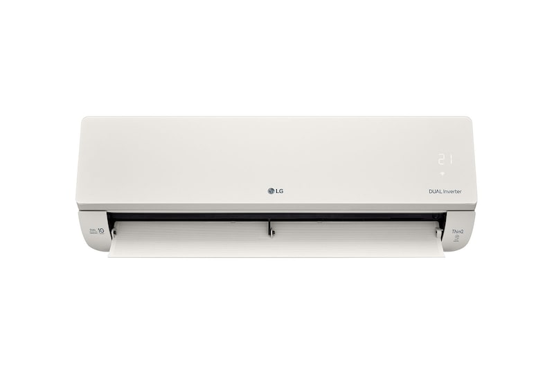 LG 2.5kW, ARTCOOL Airconditioning - Beige. Dual Inverter HeatPump met stijlvol beige design, DUAL Inverter en Uvnano™, AB09BK
