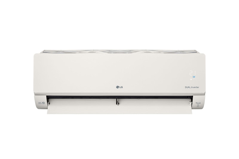 LG 5.0kW, ARTCOOL Airconditioning - Beige. Dual Inverter HeatPump met stijlvol beige design, DUAL Inverter en Uvnano™, AB18BK