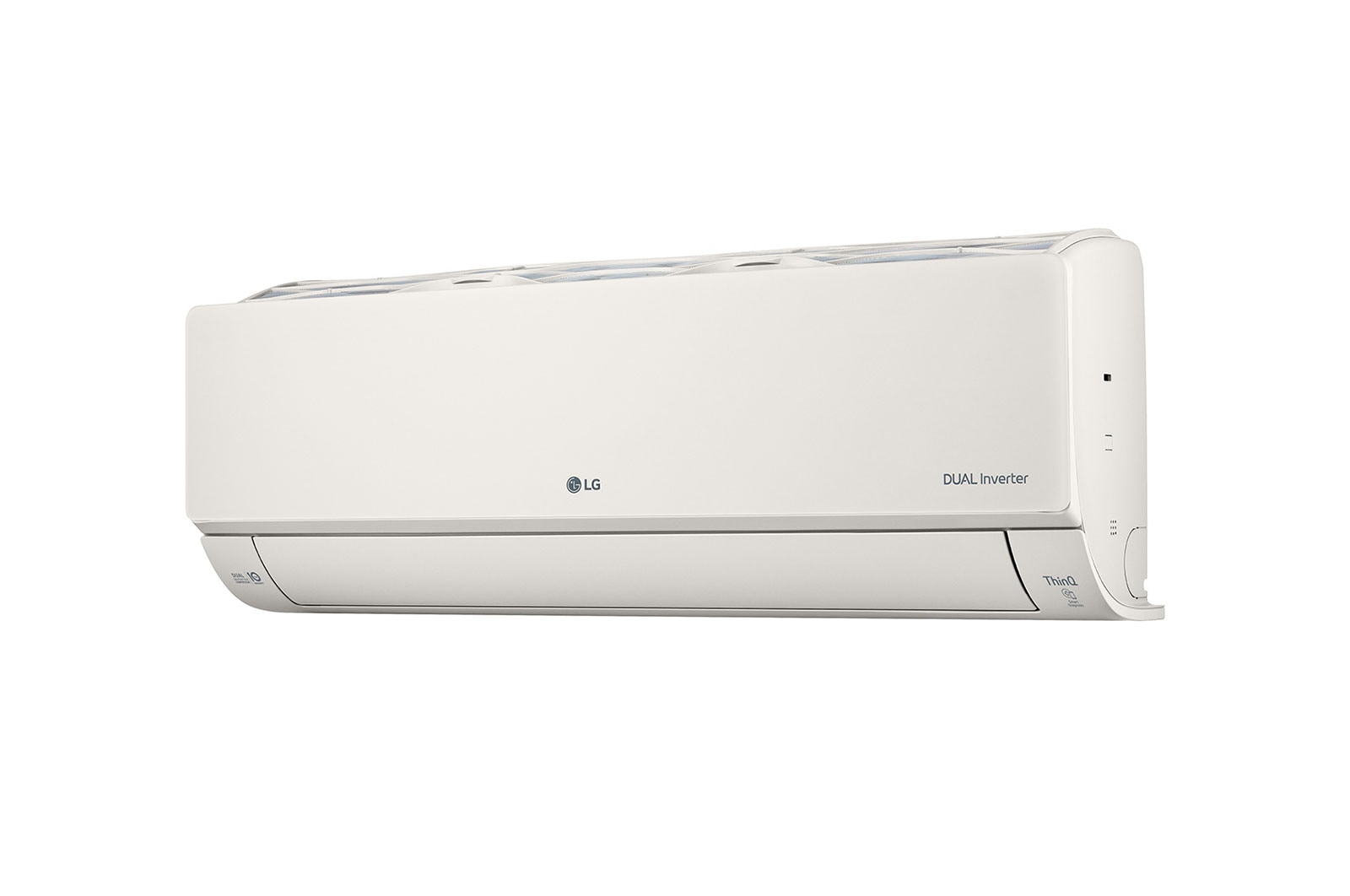 LG 5.0kW, ARTCOOL Airconditioning - Beige. Dual Inverter HeatPump met stijlvol beige design, DUAL Inverter en Uvnano™, AB18BK