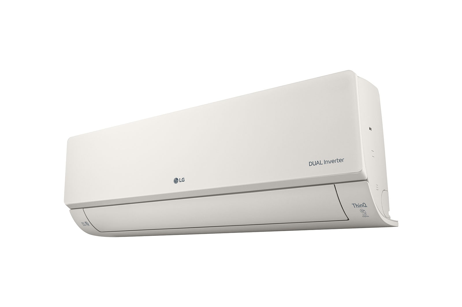LG 5.0kW, ARTCOOL Airconditioning - Beige. Dual Inverter HeatPump met stijlvol beige design, DUAL Inverter en Uvnano™, AB18BK