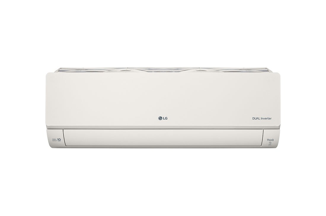 Vooraanzicht van 6.6kW, ARTCOOL Airconditioning - Beige. Dual Inverter HeatPump met stijlvol beige design, DUAL Inverter en Uvnano™ AB24BK.NSK