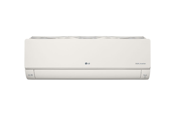 Vooraanzicht van 6.6kW, ARTCOOL Airconditioning - Beige. Dual Inverter HeatPump met stijlvol beige design, DUAL Inverter en Uvnano™ AB24BK.NSK