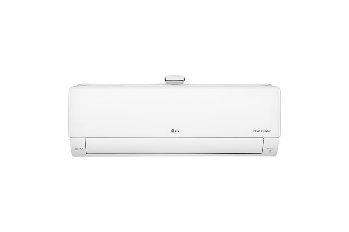 Vooraanzicht van 3.5kW, Airconditioning met luchtreiniger. Dual Inverter HeatPump. Verbetert de luchtkwaliteit met zijn PM 1.0-sensor en stylish Design AP12RK.NSJ