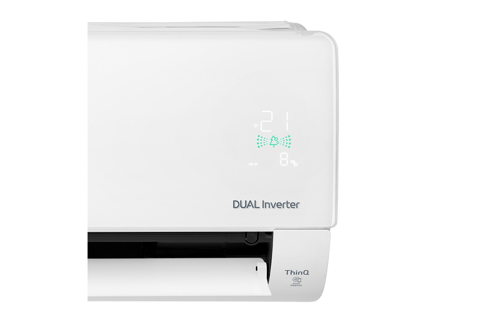 LG 3.5kW, Airconditioning met luchtreiniger. Dual Inverter HeatPump. Verbetert de luchtkwaliteit met zijn PM 1.0-sensor en stylish Design, AP12RK