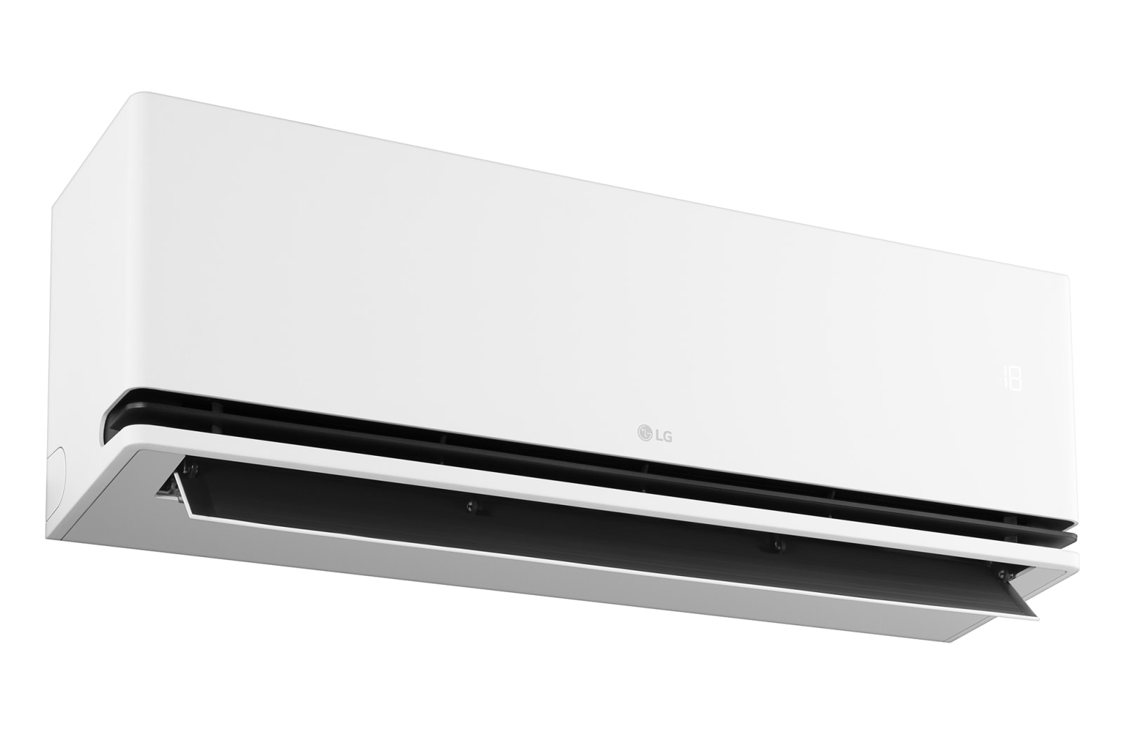LG 5.0kW, DUALCOOL Deluxe Airconditioning, Dual Inverter HeatPump, stijlvol design en comfortabele luchtstroom, H18S1D