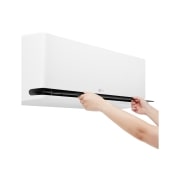 LG 5.0kW, DUALCOOL Deluxe Airconditioning, Dual Inverter HeatPump, stijlvol design en comfortabele luchtstroom, H18S1D