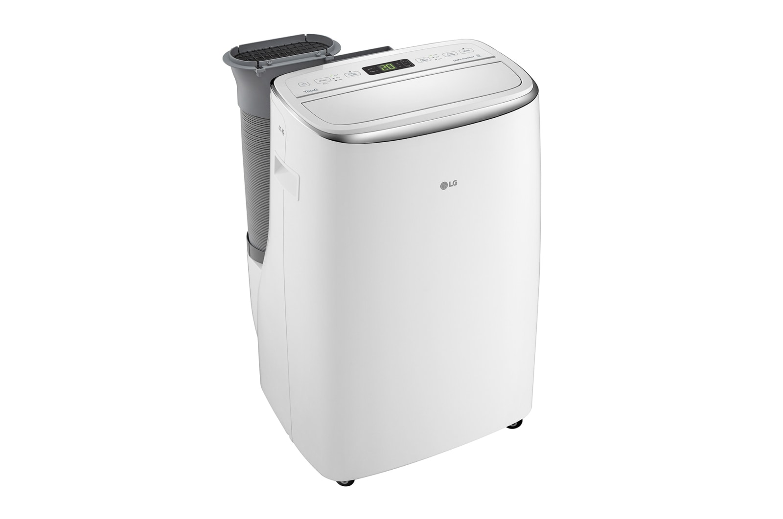 LG Portable Dual Inverter Smart WiFi Airconditioner, 11.000 BTU (koelcapaciteit: 35 ℃/RV 80%), laag geluidsniveau, PA11WS