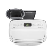 LG Portable Dual Inverter Smart WiFi Airconditioner, 11.000 BTU (koelcapaciteit: 35 ℃/RV 80%), laag geluidsniveau, PA11WS