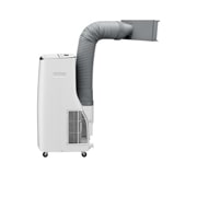 LG Portable Dual Inverter Smart WiFi Airconditioner, 11.000 BTU (koelcapaciteit: 35 ℃/RV 80%), laag geluidsniveau, PA11WS