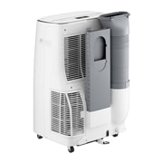 LG Portable Dual Inverter Smart WiFi Airconditioner, 11.000 BTU (koelcapaciteit: 35 ℃/RV 80%), laag geluidsniveau, PA11WS