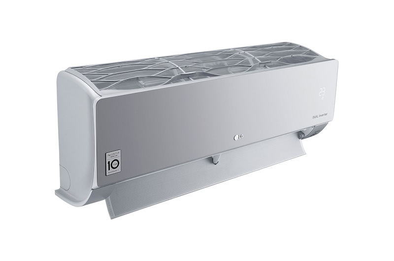 LG Silver: Zeer complete airco in een stijlvol jasje, AC09SQ
