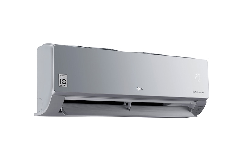 LG Silver: Zeer complete airco in een stijlvol jasje, AC09SQ