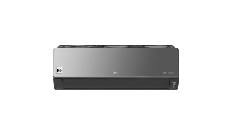 Vooraanzicht van Zeer complete airco in een stijlvol jasje ARTCOOL (AM18BP)