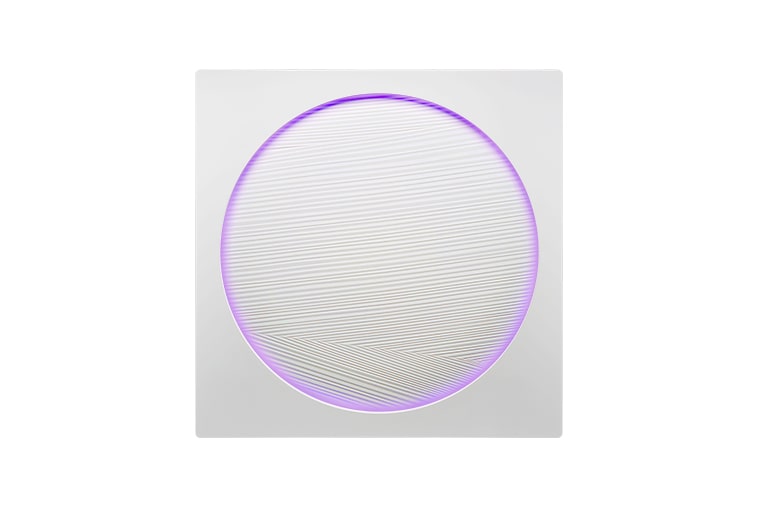 Vooraanzicht van G12WL Airco | Uniek design met ongekende koel- en verwarmmogelijkheden | 3Way Soft Airflow | LED Lighting | Innovatieve afstandsbediening | Laag geluidsniveau ARTCOOL Stylist (G12WL)