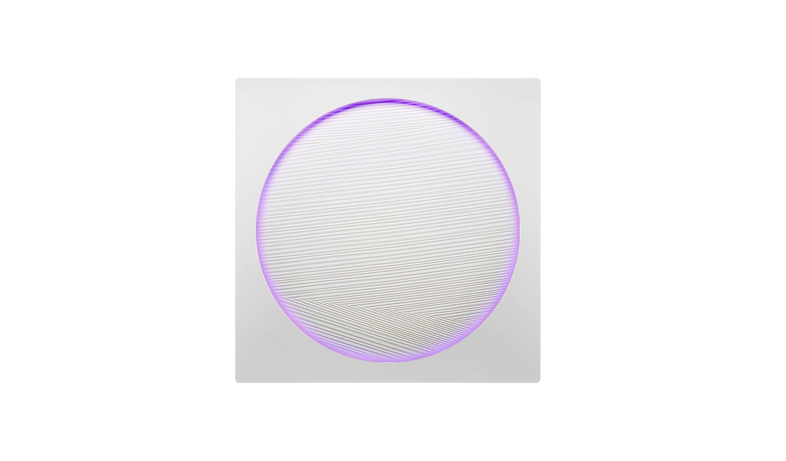 Vooraanzicht van G12WL Airco | Uniek design met ongekende koel- en verwarmmogelijkheden | 3Way Soft Airflow | LED Lighting | Innovatieve afstandsbediening | Laag geluidsniveau ARTCOOL Stylist (G12WL)