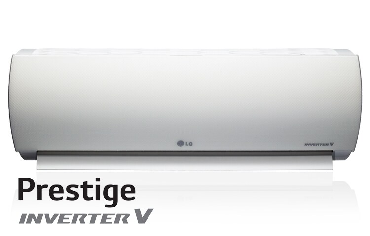 Vooraanzicht van Energieprestaties van wereldklasse, maar toch een zeer laag geluidsniveau. H09AK Prestige Inverter V