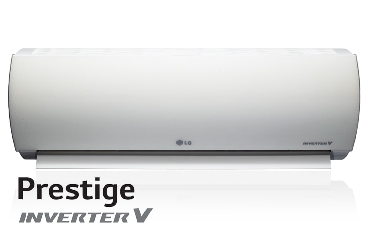 Vooraanzicht van Energieprestaties van wereldklasse, maar toch een zeer laag geluidsniveau. H12AK Prestige Inverter V