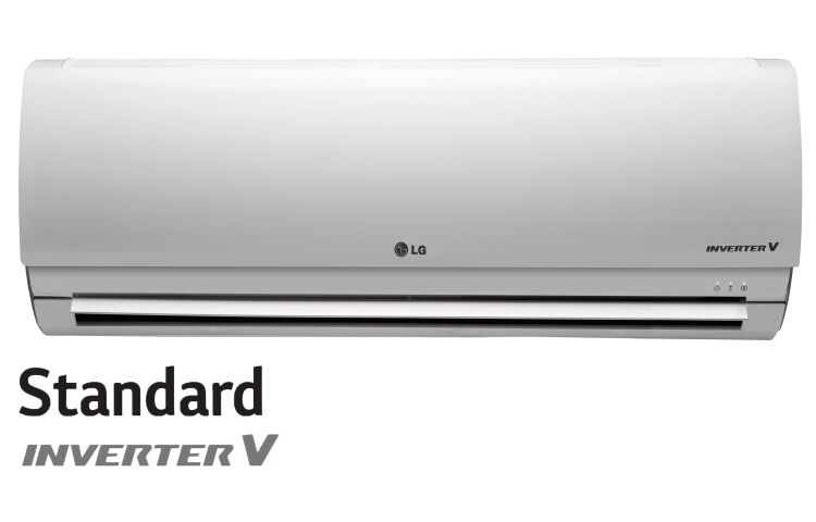 Vooraanzicht van Een airco met alle benodigde functies. Uiterst geluidstil en goed voor uw gezondheid.  P24EL Standard Inverter V